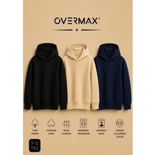 Overmax Çocuk 3'lü Sweatshirt Takımı – 3-12 Yaş