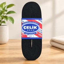 Dolozena 10 M 4 cm Siyah Paça Lastiği
