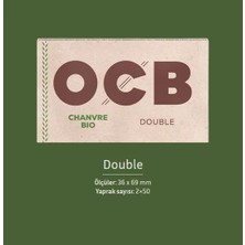 Ocb Organic Hemp Double Kağıdı
