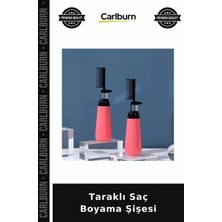 Carlburn Özel Üretim Pratik Kolay Kullanım Seyahat Boy Kozmetik Taraklı Saç Boyama Şişesi
