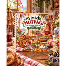 Z&R Craft Evimizin Mutfağı – Türk Mutfağı Temalı Yetişkin  Boyama Kitabı - 20X20 Boyut - 30 Görsel