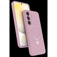 Bin1çeşit Galaxy A16 5g Regal Magsafe Standlı Kapak - Açık Pembe