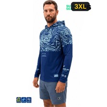 Fujin Pro Angler S26 Hooded Izohips Blue Mint Sweatshirt