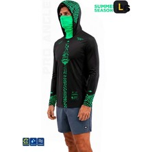 Fujin Valhalla Algea S26 Black Green Sweatshirt
