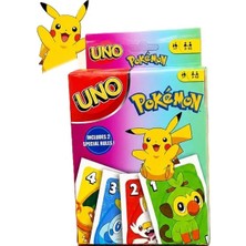 Uno Pokemon Kart Oyunu Renkli Pokemon Serisi