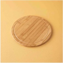 Bin1çeşit Bambu Pizza Tahtası (36 Cm) ROYALEKS-BPT36