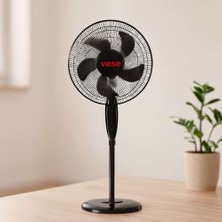 Bin1çeşit 16 Inç Ayaklı Vantilatör 45W 5 Kanat 3 Kademe