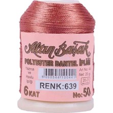 Bin1çeşit Altınbaşak Oya ve Dantel Ipi 20 gr - Royaleks - No: 639