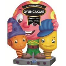 Parıltı Yayınları Örneklerle Şekilli Boyama - Oyuncaklar