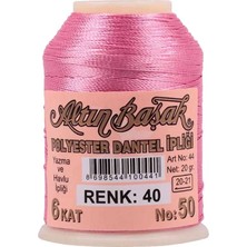 Bin1çeşit Altınbaşak Oya ve Dantel Ipi 20 gr - Royaleks - No: 040