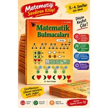 Üstün Zekalılar Enstitüsü Matematik Bulmacaları 1. Seviye Darin Beigie 9 - 12 Yaş Dikkat & Zeka Geliştirme Kitabı