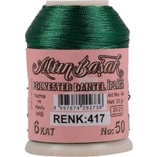 Bin1çeşit Altınbaşak Oya ve Dantel Ipi 20 gr - Royaleks - No: 417