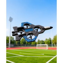 Kaliteyi Bul Savaş Uçağı Tasarımlı Drone 2.4g Uzaktan Kumandalı 360° Takla Jiroskop Tek Tuş