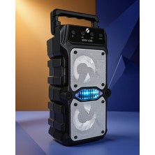 Kaliteyi Bul Büyük Boy Taşınabilir Bluetooth Hoparlör Çift Çıkışlı 5 Saat Süreli