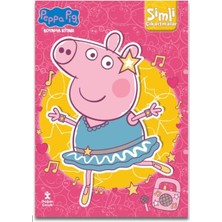 Doğan Egmont Yayıncılık Peppa Pig Simli Çıkartmalı Boyama