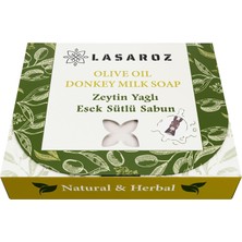 Str Store Zeytin Yağlı ve Eşek Sütlü Sabun Doğal ve Bitkisel Içerikli 100 gr