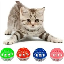 Lovesta Home 4'lü Çıngıraklı Top Kedi Oyuncağı