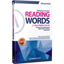TeknoKapsül Akın Dil Reading Words For Yds Toefl Ibt Ielts