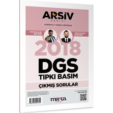 TeknoKapsül Marka Yayınları 2018 Dgs Arşiv Serisi Tıpkı Basım Çıkmış Sorular
