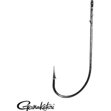 Gamakatsu Worm 36 Siyah No:1/0 Olta Iğnesi 1/6