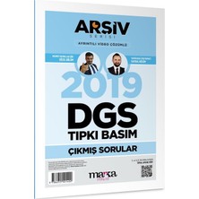 TeknoKapsül Marka Yayınları 2019 Dgs Arşiv Serisi Tıpkı Basım Çıkmış Sorular