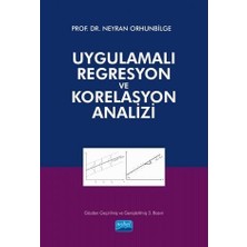 TeknoKapsül Nobel Yayınları Uygulamalı Regresyon ve Korelasyon Analizi