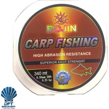 D.dft Bojin Sazan Misinası 0.38 mm 340M Kahverengi