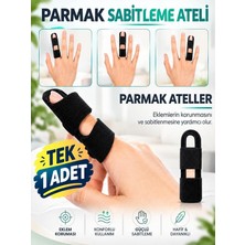 Ankaflex Ayarlanabilir Parmak Ateli Orta, Işaret, Yüzük ve Serçe Parmaklar Için Kırık Burkulma Aparatı