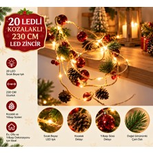 Alymo Store 20 Ledli Kozalaklı 230 cm LED Zincir
