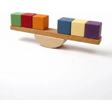 Montessori Doğal Ahşap Denge Oyunu