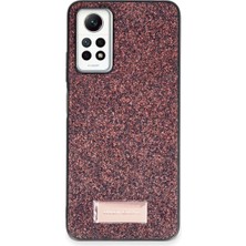Hubrendy Mep Onegif Xiaomi Redmi Note 12 Pro 4g Bright Simli Kapak - Derin Mor