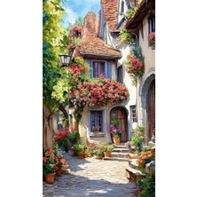 İğne İzi 5d Elmas Boncuk Taş Işleme Mozaik Goblen Kit Kanvas Tablo 30X40CM GD88519 Diamond Painting