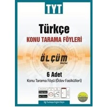 TeknoKapsül Pano Yayınları Tyt Türkçe Konu Tarama Föyleri Ölçüm Serisi 6 Fasikül