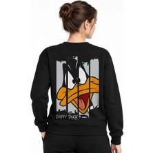 Book OrBook Daffy Duck Bl Sweatshirt Kadın (YSW326)