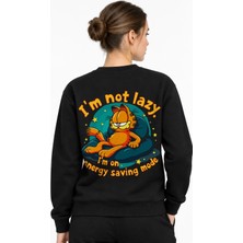 Book OrBook Lazy Garfield Bl Sweatshirt Kadın (YSW335)