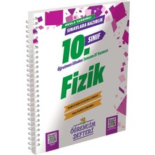 TeknoKapsül Murat Yayınları 10. Sınıf Fizik Öğrencim Defteri