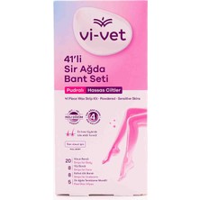 Vi-Vet Pudralı 41'li Sir Ağda Bant Seti
