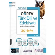 TeknoKapsül Armada Yayınları 10. Sınıf Türk Dili ve Edebiyatı Yeni Nesil Çalışma Föyleri 36 Hafta