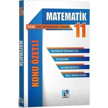 TeknoKapsül E-Kare 11. Sınıf Matematik Konu Özetli Soru Bankası