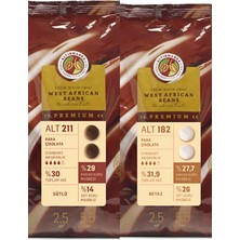 Altınmarka ALT182 Beyaz Mini Pul 2,5 Kg. + ALT211 Sütlü Mini Pul 2,5 Kg. 2 'li Paket