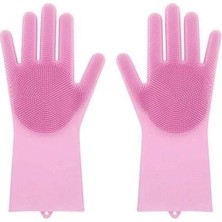 Adalı Store Silikon Bulaşık Eldiveni Tırtırlı BX40