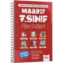 TeknoKapsül Takdir Yayınları 7. Sınıf Maarif Plan Defteri