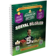 TeknoKapsül Murat Yayınları 5. Sınıf Sosyal Bilgiler Öğrencim Defteri