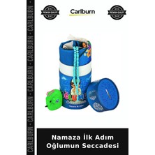 Carlburn Özel Üretim Çocuk Eğitici Hediye Kumbara Namaza Ilk Adım Oğlumun Seccadesi