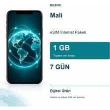 Bezos Professional Mali Esım Internet Paketi 1 GB 7 Gün