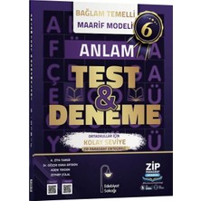 TeknoKapsül Edebiyat Sokağı 6. Sınıf Anlam Maarif Model Test ve Deneme