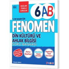 TeknoKapsül Fenomen Okul Yayınları 6. Sınıf Din Kültürü ve Ahlak Bilgisi Fenomen A-B Soru Bankası