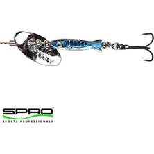 Spro Larva Inline Spin Ch. Blue 4,8cm 3,5g