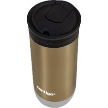 Happy Trend Huron Pro Snapseal Termos Bardak 470 ml Kahverengi