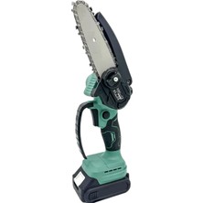 Happy Trend 256 Rpm 12 Ah Profesyonel Çift Akülü Şarjlı Dal Budama Dal Kesme Testeresi Hediyeli.